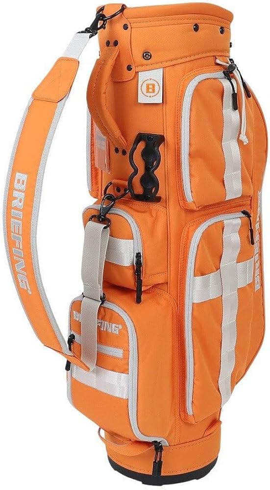 【新品】BRIEFING GOLF CR-6 オレンジ キャディバッグ 8.5型 Amazon | [ブリーフィング]BRIEFING GOLF ゴルフ CRUISE